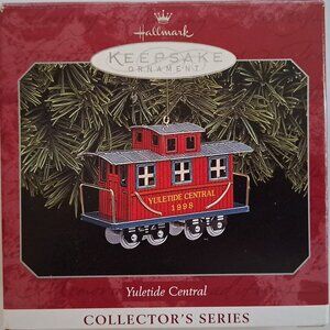 Caboose 5th in the Yuletide Central series 1998 Hallmark ornament